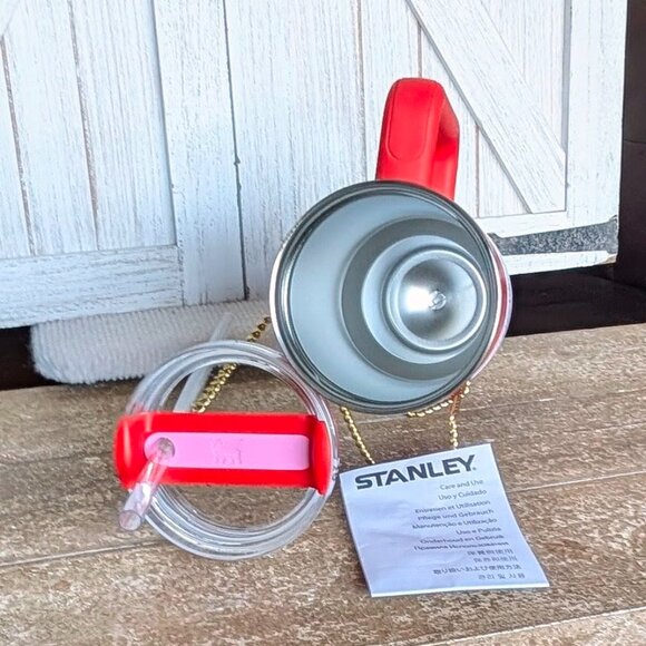 NWT Stanley Valentine’s Day RED 40oz Tumbler + Custom Bow/Boot ❤️ - Picture 6 of 9